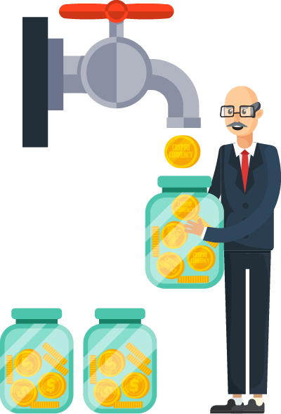 cryptocurrencies img concept